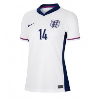 Camisa de time de futebol Inglaterra Ezri Konsa #14 Replicas 1º Equipamento Feminina Europeu 2024 Manga Curta